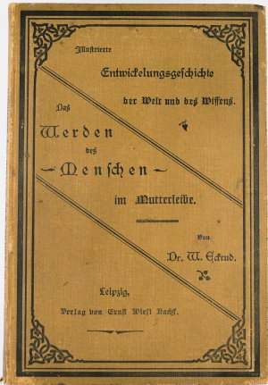 Illustrierte Entwicklungsgeschichte der Welt und des Wissens. Das Werden des Menschen im Mutterleibe oder die individuelle Entwicklungsgeschichte des […]