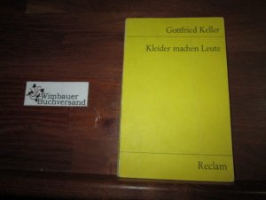 gebrauchtes Buch – Gottfried Keller – Kleider machen Leute