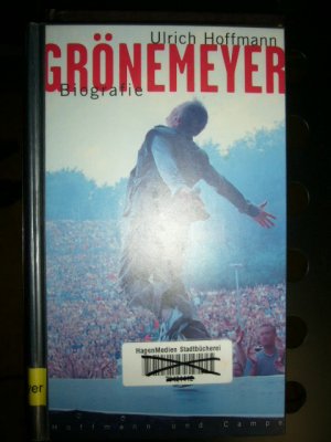 gebrauchtes Buch – Ulrich Hoffmann – Grönemeyer. Biografie gebrauchtes Buch – Ulrich Hoffmann – Grönemeyer. Biografie
