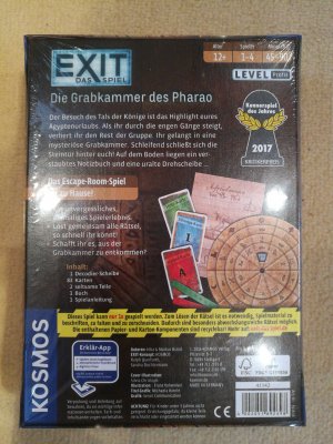 neues Spiel – EXIT Die Grabkammer des Pharao