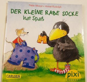 gebrauchtes Buch – Nele Moost (Text) – Der kleine Rabe Socke hat Spaß Pixi Buch Nr. 1739 - Einzeltitel aus der Pixi Bücher Serie 193