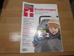 gebrauchtes Buch – Stiftung Warentest und Werner Hinzpeter – Stiftung Warentest. Test Heft 3 März 2017 Kinderwagen