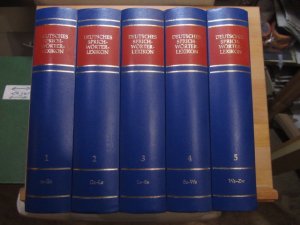 Deutsches Sprichwörter-Lexikon : ein Hausschatz für das deutsche Volk. *5 BÄNDE* hrsg. von Karl Friedrich Wilhelm Wander