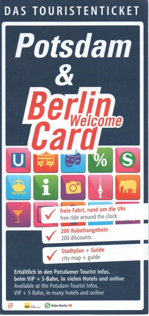 Potsdam & Berlin Welcome Card - Das Touristenticket (2013)