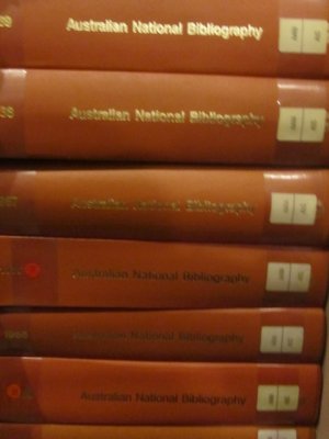 Australian National Bibliography *11 Bände* 1984,1985,1986,1987,1988,1989,1990,1991,1992,1993 vol1, 1993 vol2