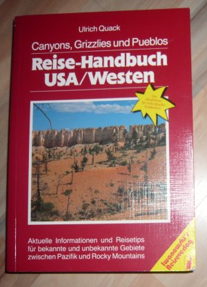 gebrauchtes Buch – Ulrich Quack – Reise-Handbuch USA / Westen