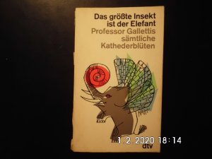 antiquarisches Buch – Helmut Minkowski – Das grösste Insekt ist der Elefant