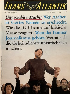 gebrauchtes Buch – Marianne Schmidt – TransAtlantik - Das Kulturmagazin 1,2 3 und 4/1987