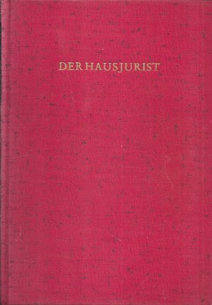 Der Hausjurist 1. Band