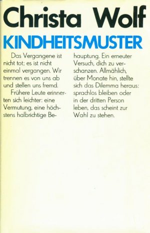 Kindheitsmuster - Autogramm der Autorin - signiert