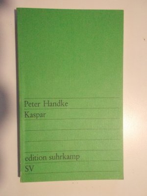 gebrauchtes Buch – Peter Handke – Kaspar