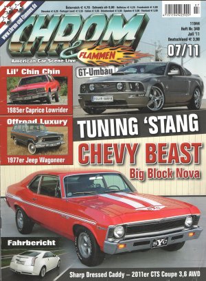 Chrom & Flammen Heft 349, Juli 07/2011 / Topthema: Chevy Beast - Big Block Nova