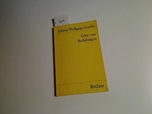 gebrauchtes Buch – Goethe, Johann Wolfgang von – Götz von Berlichingen mit der eisernen Hand