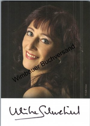 Original Autogramm Ulrike Schweikert Schriftstellerin /// Autogramm Autograph signiert signed signee