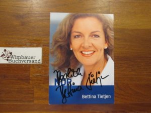 Original Autogramm Bettina Tietjen NDR /// Autogramm Autograph signiert s 233094 