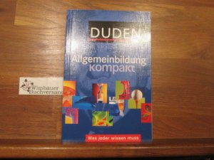 ISBN 9783411716814 "Duden - Allgemeinbildung Kompakt" – Gebraucht ...