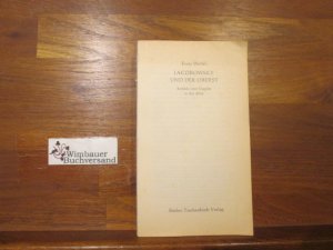 gebrauchtes Buch – Werfel, Franz  – Jacobowsky und der Oberst : Komödie e. Tragödie in 3 Akten. Franz Werfel / Fischer ; 7025 : Theater, Funk, Fernsehen