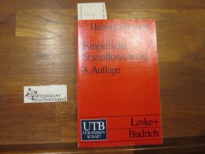 gebrauchtes Buch – Helmut Kromrey – Empirische Sozialforschung : Modelle und Methoden der Datenerhebung und Datenauswertung.