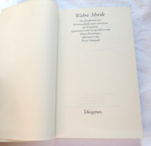 gebrauchtes Buch – Mary Hottinger – Wahre Morde (1978)