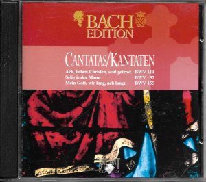 gebrauchter Tonträger – Johann Sebastian Bach  – Cantatas/Kantaten, BWV 98, 188 und 23; CD 37; Was Gott tut, das ist wohlgetan; Ich habe meine Zuversicht; Du wahrer Gott und Davids Sohn