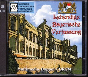 gebrauchtes Buch – Hofmann, Dr – Lebendige Bayerische Verfassung. Multimedia Doppel-CDROM