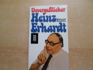 gebrauchtes Buch – Heinz Erhardt – Unvergesslicher Heinz Erhardt