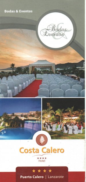 gebrauchtes Buch – Costa Calero Hotel - Bodas & Eventos (Hochzeiten & Veranstaltungen)