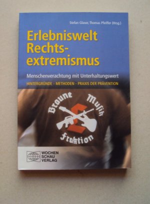 gebrauchtes Buch – Glaser, Stefan / Pfeiffer – Erlebniswelt Rechtsextremismus - Menschenverachtung mit Unterhaltungswert - Hintergründe - Methoden - Praxis der Präventation - Mit original CD Rom