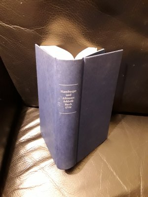 Neues Hamburger und Altonaer Addreß - Buch auf das Jahr 1794