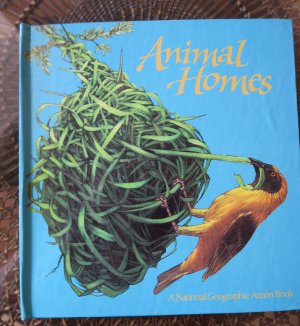 Pop Up Animals Homes (A National Geographic Action Book), Pop Up Buch, Englisch, 1989