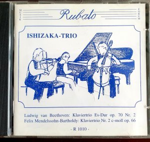 gebrauchter Tonträger – Ishizaka-Trio – Klaviertrio Es-Dur (Beethoven), Klaviertrio Nr.2 (Mendelssohn-Bartholdy)