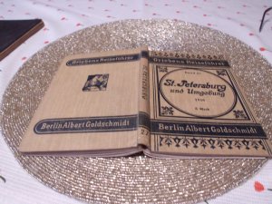 antiquarisches Buch – Griebens Reiseführer Band 27 – St. Petersbuch und Umgebung