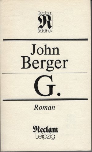 gebrauchtes Buch – John Berger – G.