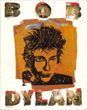 bob dylan. still on the road 1990 fastbreak tour. künstlerheft im großformat. artist's booklet in large scale - in english, in englischer sprache