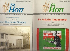 Die HOTT. Morbacher Hefte zur Geschichte und Gegenwart. Konvolut Jahrgänge 1984/85/86/88/89/90/91/2006/2007/2008