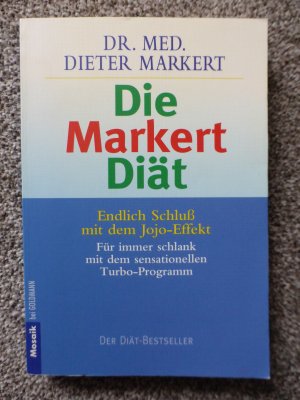 gebrauchtes Buch – Dieter Markert – Die Markert-Diät