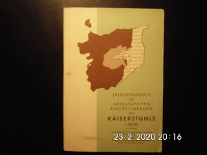 antiquarisches Buch – Geologisches Landesamt in Baden-Württemberg  – Erläuterungen zur Geologischen Exkursionskarte des Kaiserstuhls