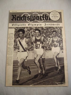 Reichssportblatt Nr. 32 1936 Olympia