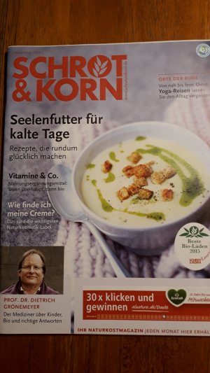 gebrauchtes Buch – Schrot &Korn November 2014