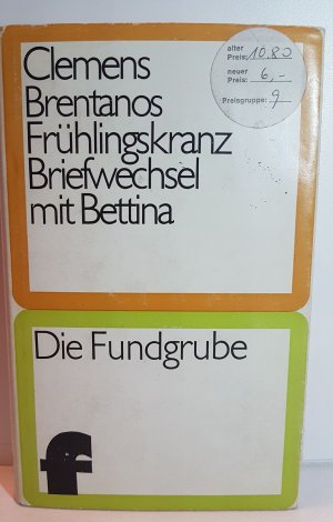 antiquarisches Buch – Clemens Brentanos – Frühlingskranz - Briefwechsel mit Bettina