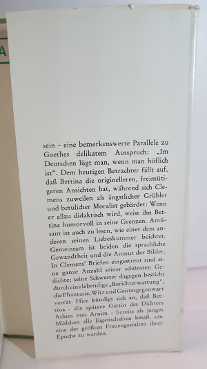 antiquarisches Buch – Clemens Brentanos – Frühlingskranz - Briefwechsel mit Bettina