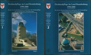 gebrauchtes Buch – Michaela Aufleger; Astrid Mikoleietz – Denkmalpflege im Land Brandenburg 1990-2000 Bd. 1+2 (=komplett): Bericht des Brandenburgischen Landesamts für Denkmalpflege und Archäologischen Landesmuseums