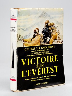 Victoire sur l'Everest (The Ascent of Everest / Mount Everest. Kampf und Sieg) 2x SIGNIERT / SIGNED