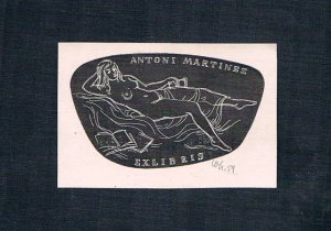 Exlibris Antoni Martinez.