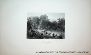 antiquarisches Buch – JORDAN RIVER, antique print, view ca. 1845, antique print antiquarisches Buch – JORDAN RIVER, antique print, view ca. 1845, antique print