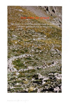 gebrauchtes Buch – Richard Long – The Time of Space., A Circle made on Mount Parnassus on a Three Day Walk in 1999.