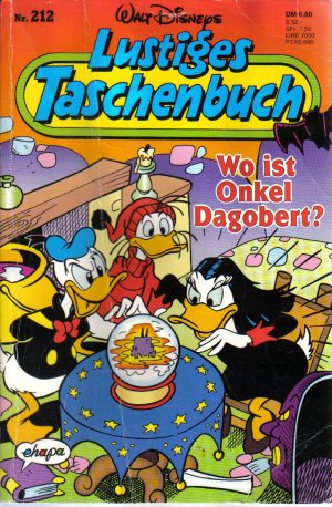 gebrauchtes Buch – Walt Disney – Lustiges Taschenbuch - LTB Nr. 212 - Wo ist Onkel Dagobert?