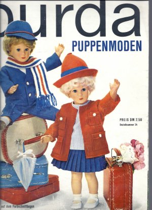 burda Puppenmoden Bestellnummer 34 Alle Modelle auf dem Farbschnittbogen