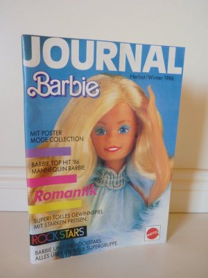 gebrauchtes Buch – Mattel Toys – Barbie Journal Herbst/Winter 1986 plus Poster