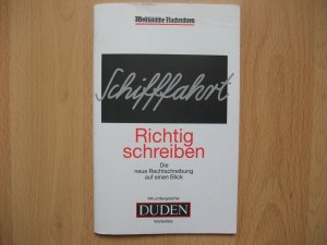 DUDEN Informationen zur neuen deutschen Rechtschreibung mit ausführlicher Wortliste (Broschüre)